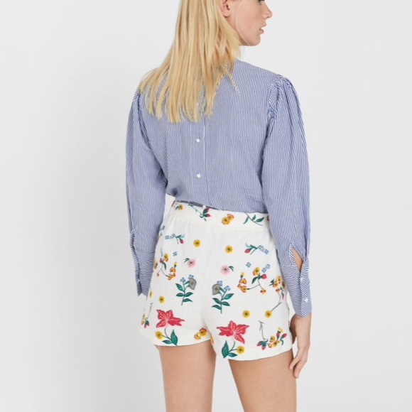 NWT MNG Embroidered shorts - Picture 2 of 3